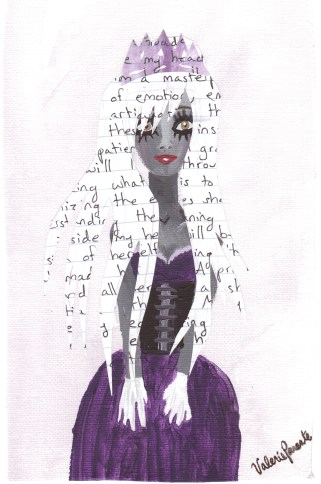 when she wears the tiara