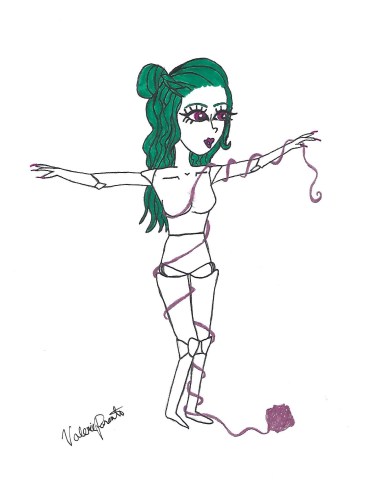 "String Me Along" by Valerie Parente